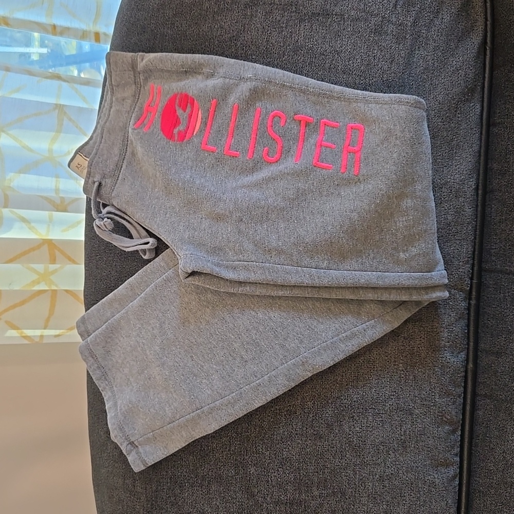 Tween Girls gray Hollister sweatpants size XS